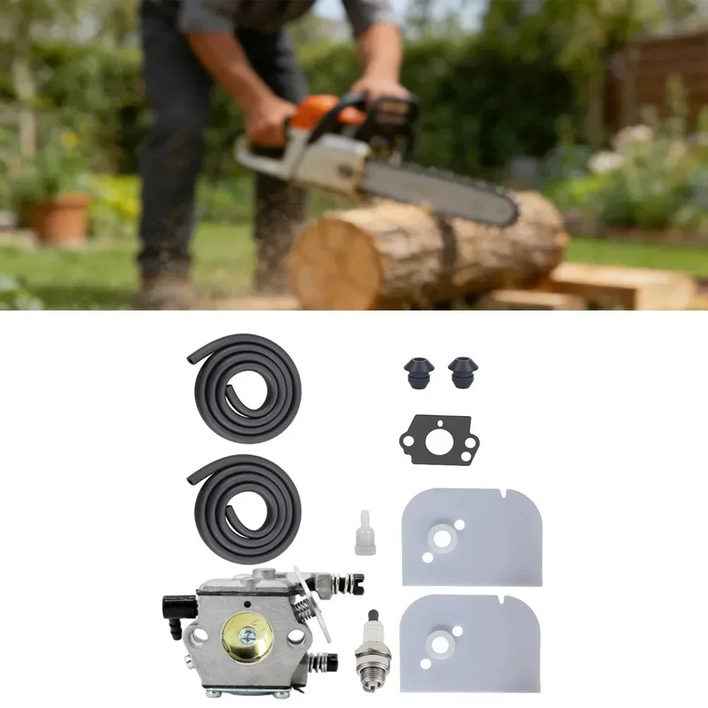 Carburetor Repair Kit for Chainsaws 009 & 010 – 10-Piece Set Chainsaw Repair Kit Axl