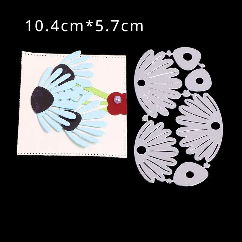 Lace Flower Metal Cutting Dies – Scrapbooking & Card Making Metal Cutting Dies Axl D