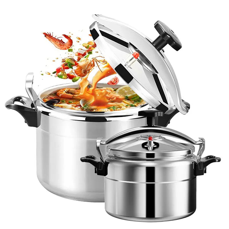 Aluminum Pressure Cooker 3L–5L | Gas Stovetop Canner Stovetop Pressure Cooker Axl