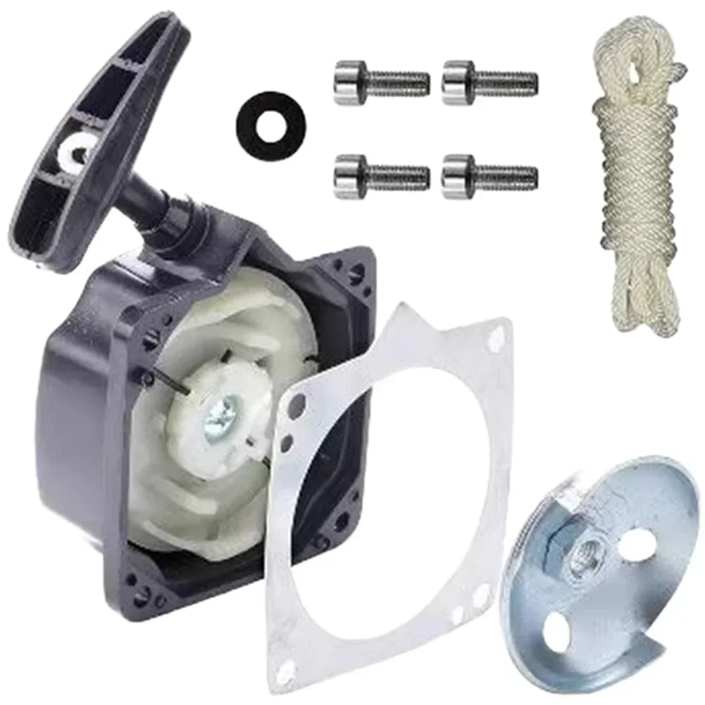 Recoil Starter Kit for 43CC 49CC 52CC Lawn Mower & Auger Lawn Mower Starter Axl