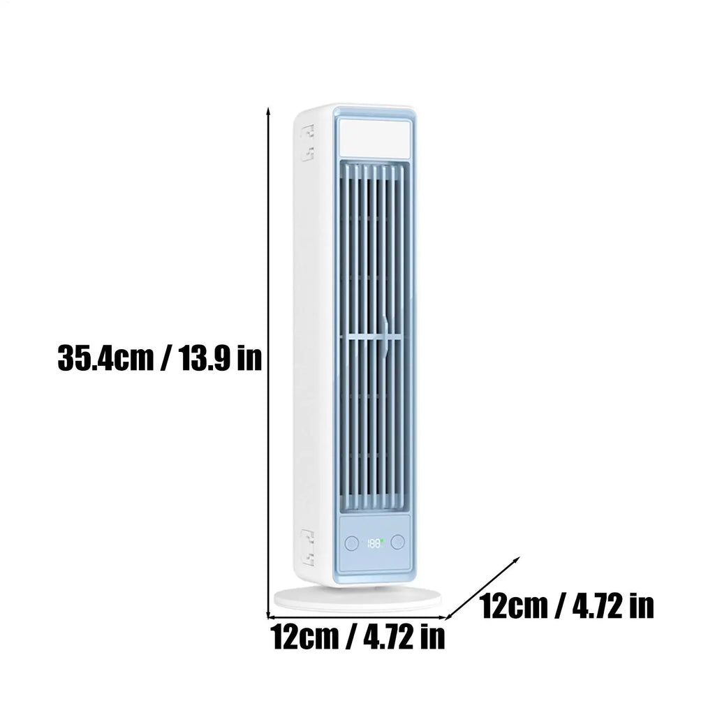 Tower Fan with Remote & LED Display – 4-Speed Portable Tower Fan Axl