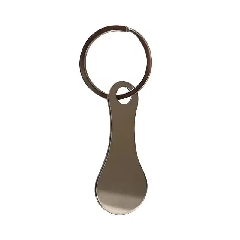 Stainless Steel Shopping Cart Token Key Ring – 2/4 Pack Trolley Token Key Ring Axl