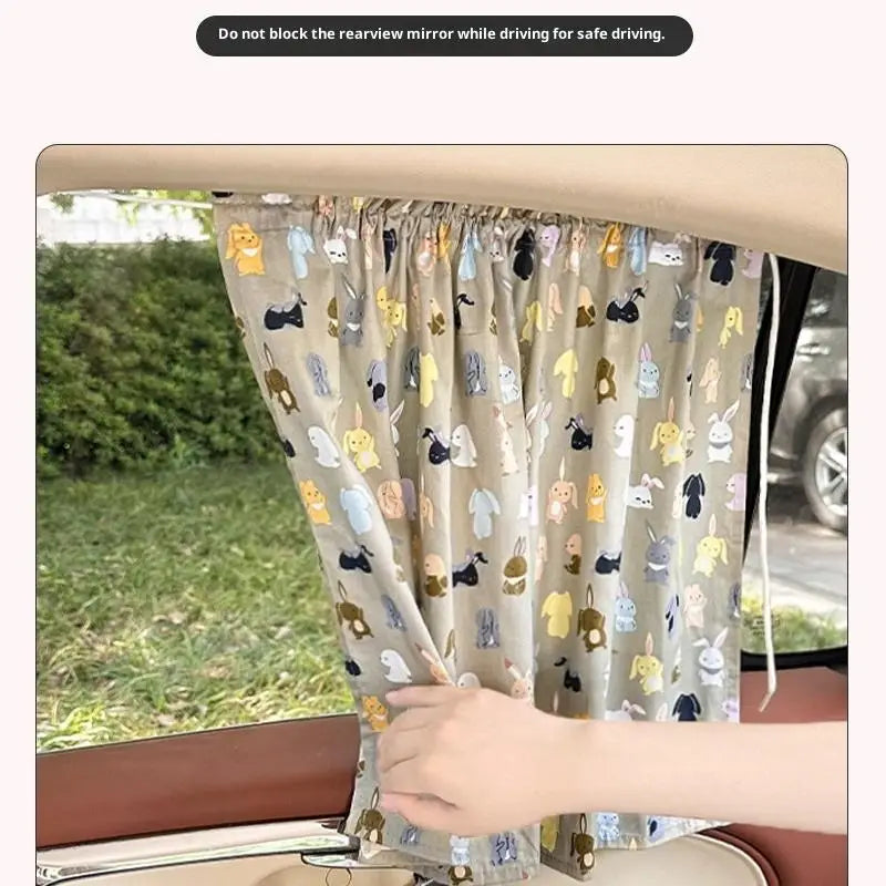 Cartoon Car Window Sunshade – UV Protection for Kids & Baby Car Window Sunshade Axl