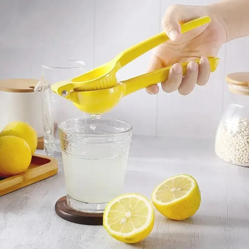 Aluminum Alloy Manual Citrus Juicer – Portable Lemon Squeezer Manual Citrus Juicer Axl