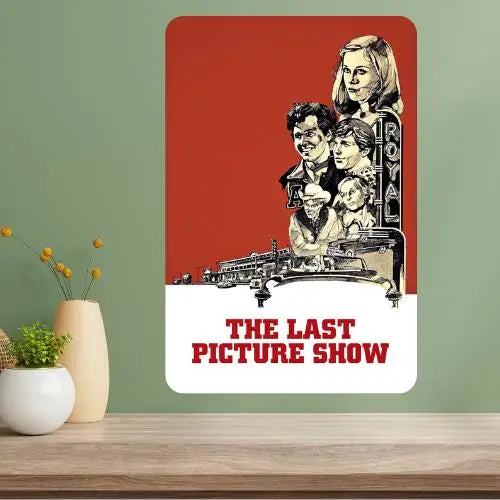 The Last Picture Show Classic Movie Metal Poster Sign Metal Wall Sign Axl aluminum sign aluminum 14x20cm