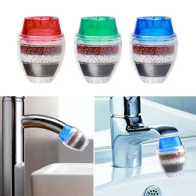 Activated Carbon Faucet Water Filter – Kitchen Tap Purifier Faucet Water Filter Axl