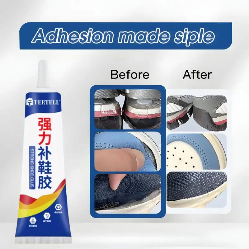 Professional Shoe Repair Glue 60ml – Strong Elastic Adhesive Shoe Repair Glue Axl
