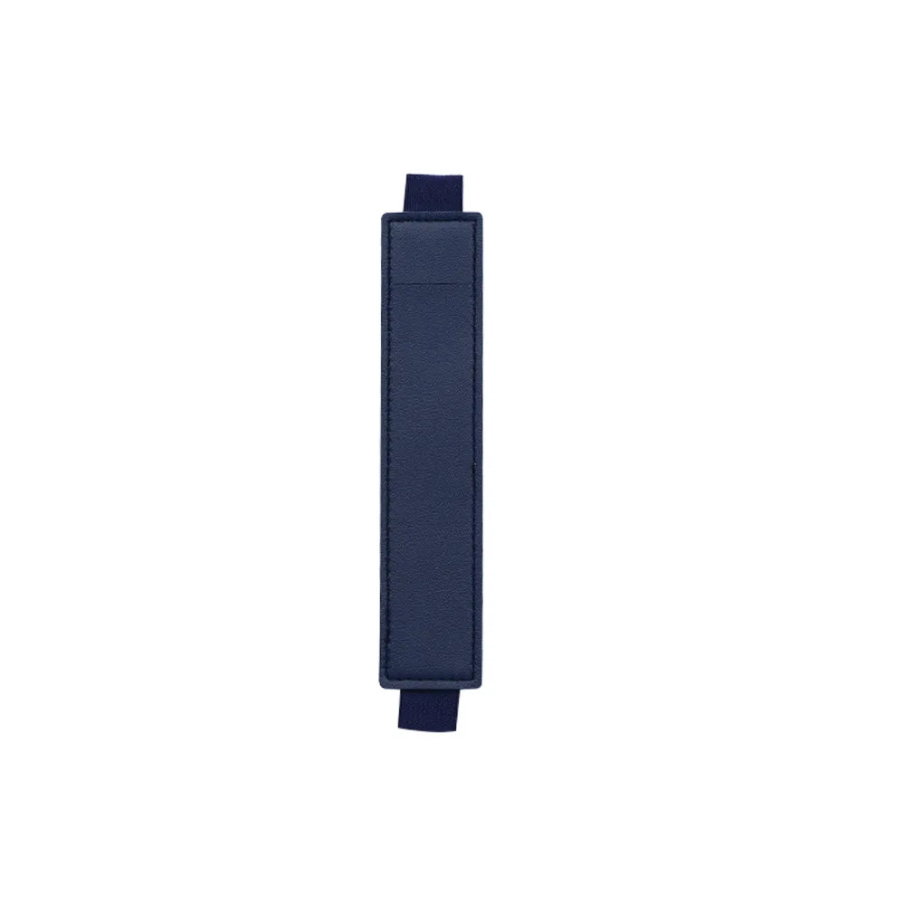 PU Leather Pen Holder – Detachable Elastic Notebook Pen Sleeve Notebook Pen Holder Axl BlueA-1pcs