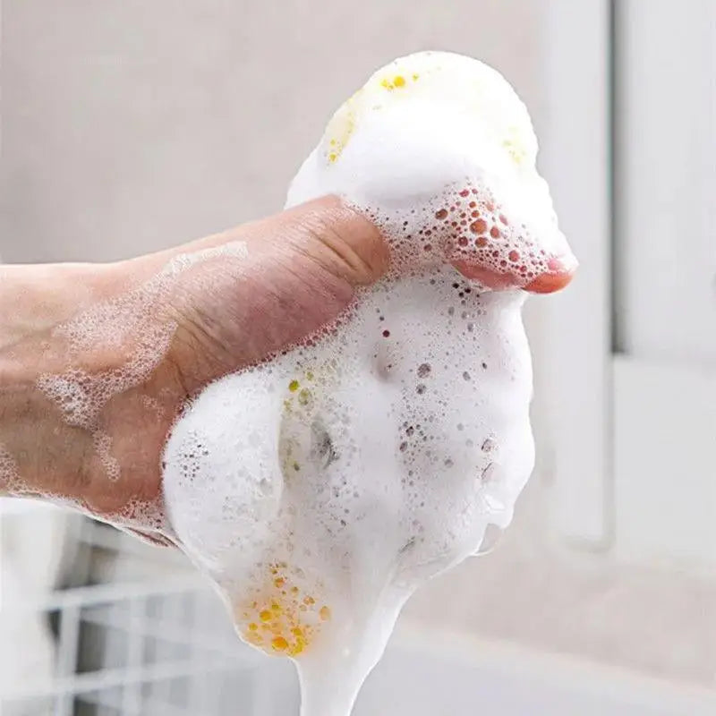 Double-Sided Dishwashing Sponge Pads 5 or 10 Pack Dishwashing Sponge Set Axl