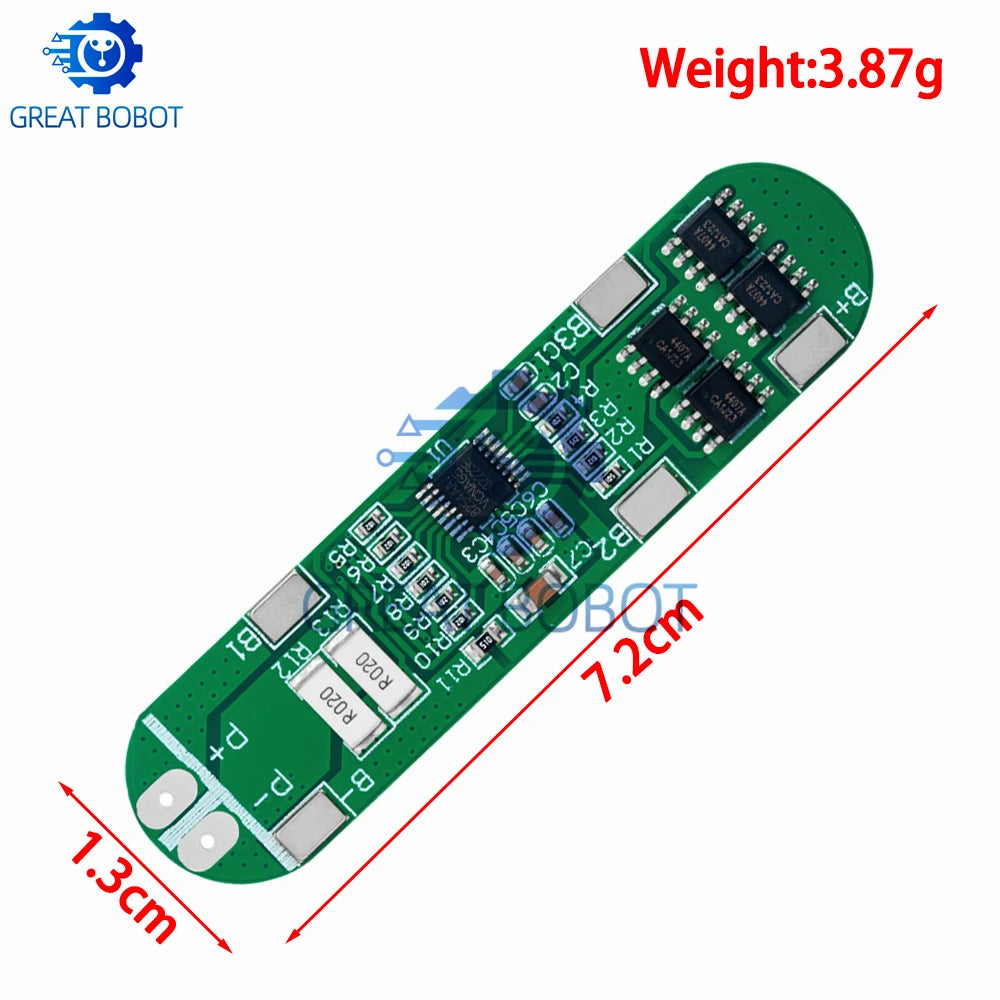 4S 14.8V 12A Li-Ion Battery Charger Board for 18650 Cells Battery Charger Board Axl