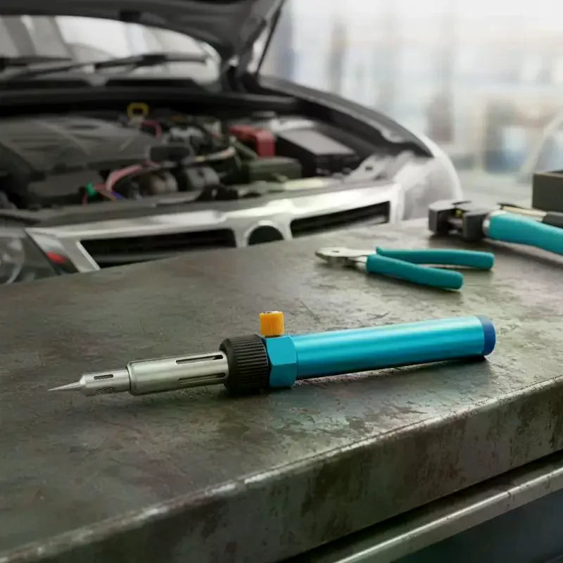 Cordless Gas Soldering Pen 1300°C – Portable Torch Iron Tool Gas Soldering Iron Axl