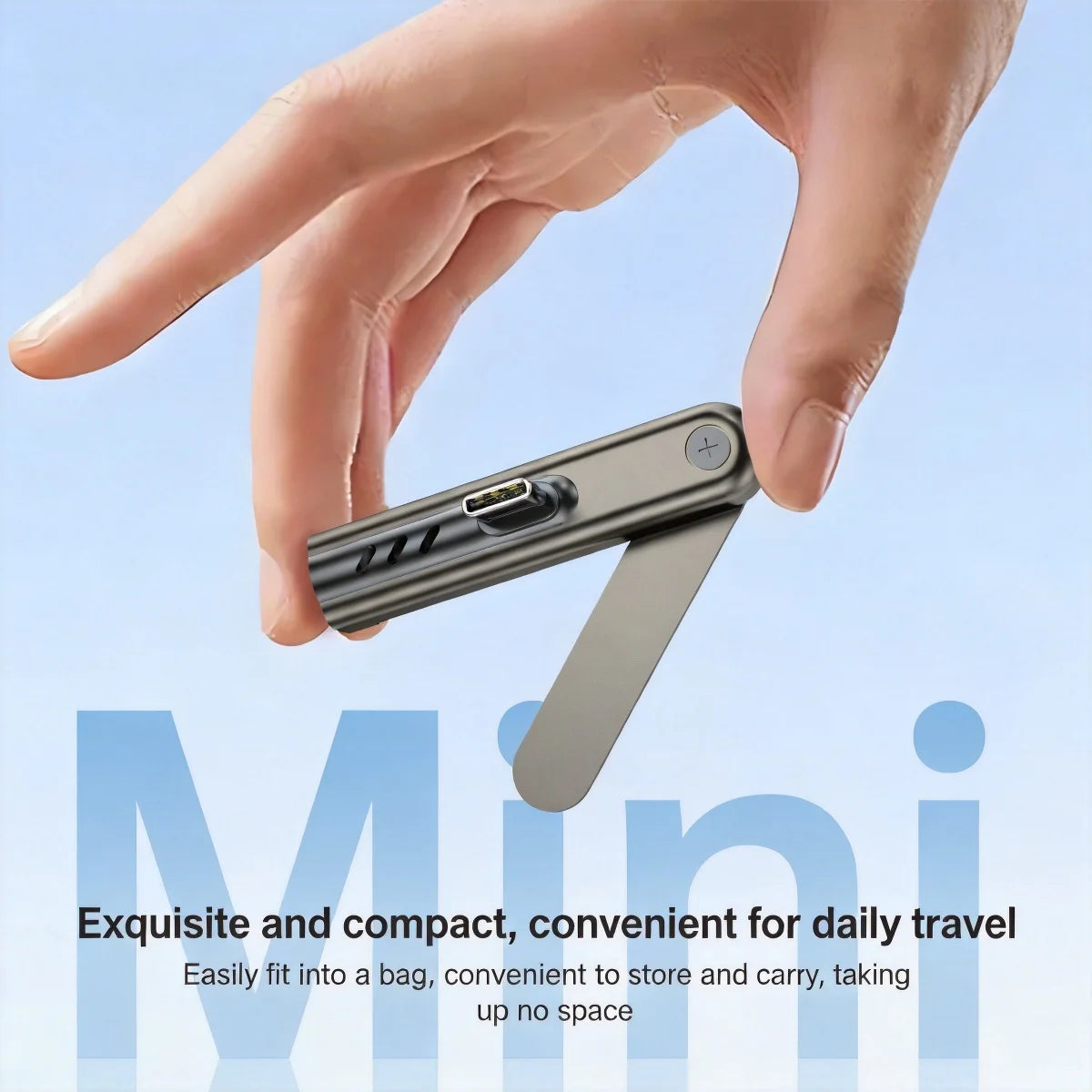 USB-C to 3.5mm HiFi DAC Audio Adapter + Foldable Phone Stand Audio DAC Adapter Axl