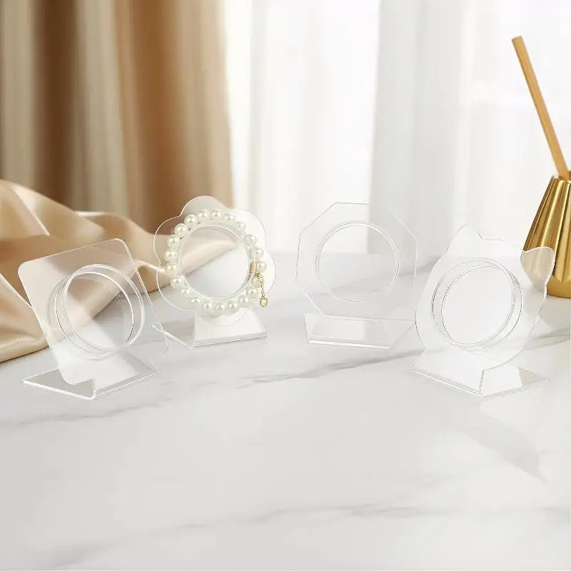 Acrylic Bangle Holder – 14-Bracelet Jewelry Display Stand Jewelry Display Stand Axl