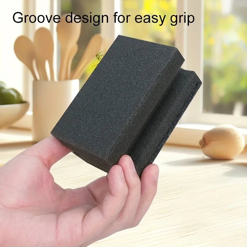 12-Pack Black Kitchen Sponges – Thick, Durable & Absorbent Kitchen Cleaning Sponge Axl