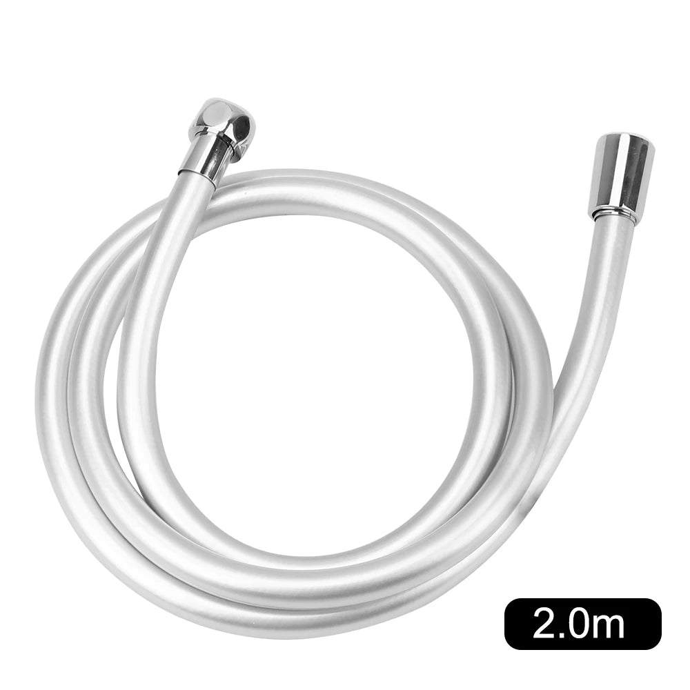 Flexible PVC Shower Hose – Anti-Tangle, 1.2m 1.5m 2m Universal Shower Hose Axl