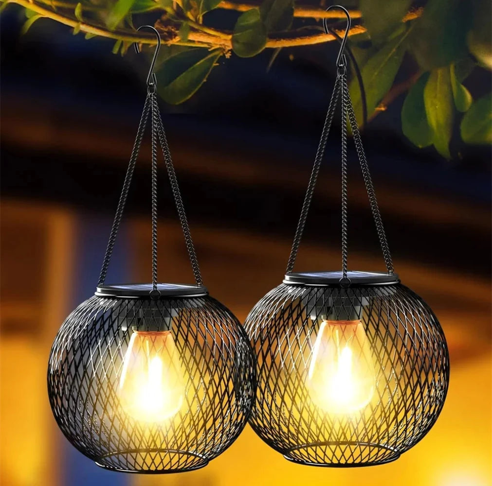 Solar Hanging Lantern – Waterproof Outdoor Garden Light Solar Outdoor Lantern Axl