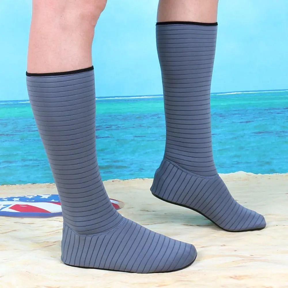 Non-Slip Diving Socks – Adult Surf Water Boots Sizes 35–44 Diving Water Socks Axl Grey-38-39