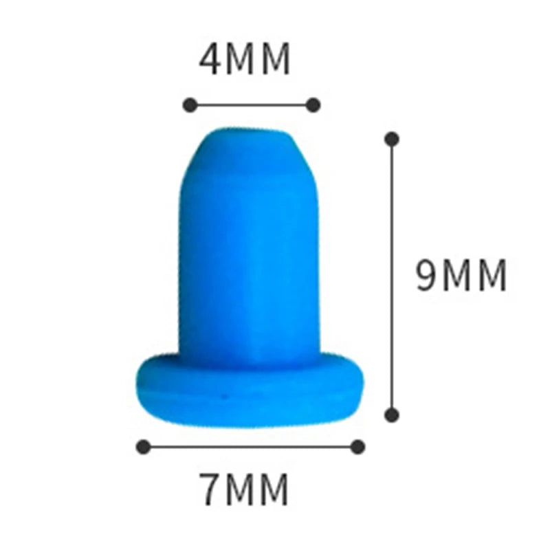 10-Pack 4mm Silicone Rubber Seal Plugs for Ink Printers Printer Accessories Axl