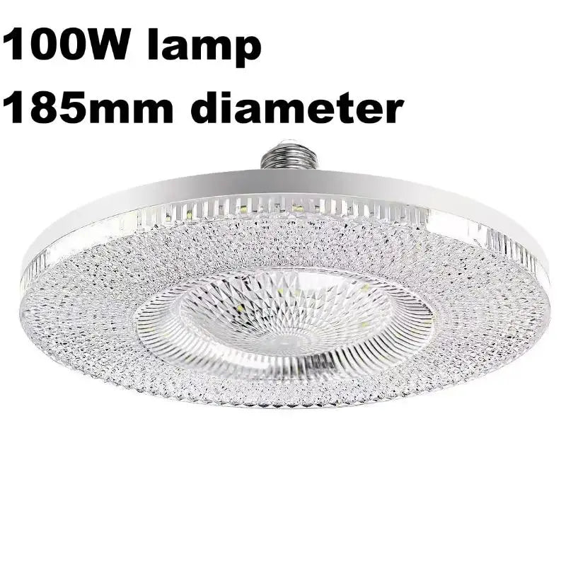 E27 LED Crystal UFO Bulb – Ultra-Bright Energy-Saving Light LED Light Bulb Axl 100W