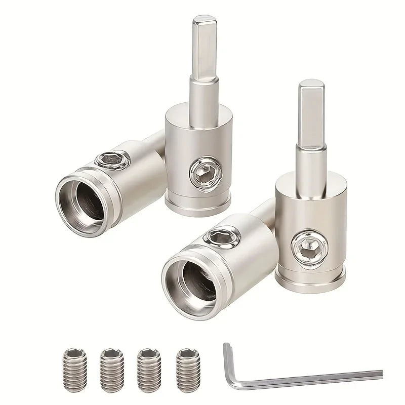 Car Amp Wire Reducer 0 to 8 Gauge AWG Adapter Set – 4 Pcs Car Audio Adapter Axl