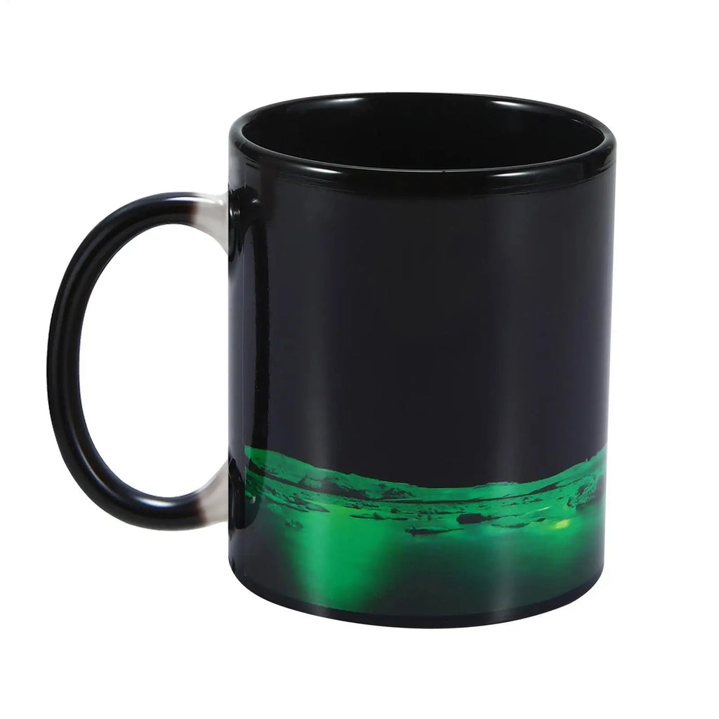 Northern Lights Heat Changing Magic Mug – 350ml Ceramic Colour Changing Mug Axl