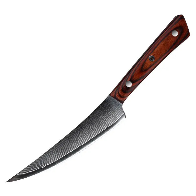 5.5" Damascus Steel Boning Knife – 67-Layer Professional Blade Damascus Boning Knife Axl 1pcs