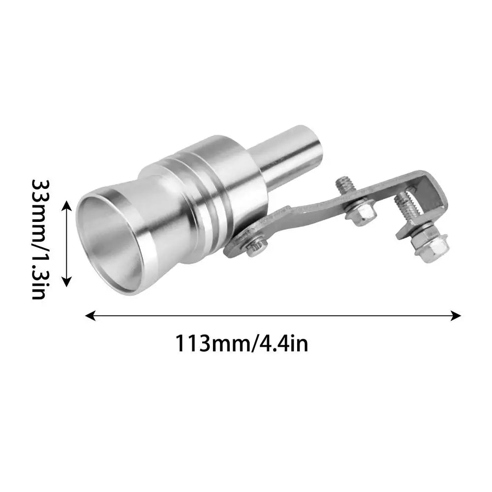 Car Turbo Sound Whistle – Aluminum Exhaust Enhancer S–XL Exhaust Sound Enhancer Axl XL
