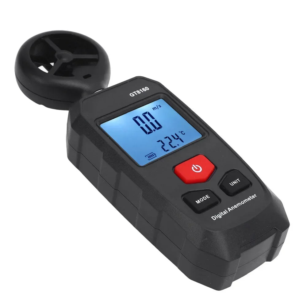 GT8160 Digital Handheld Anemometer – Wind, Temp & Humidity Digital Anemometer Axl China Mainland