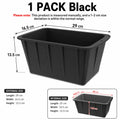 Extra Large Silicone Ice Block Mold – Giant 8 LB Ice Maker Silicone Ice Mold Axl 1 PACK Black