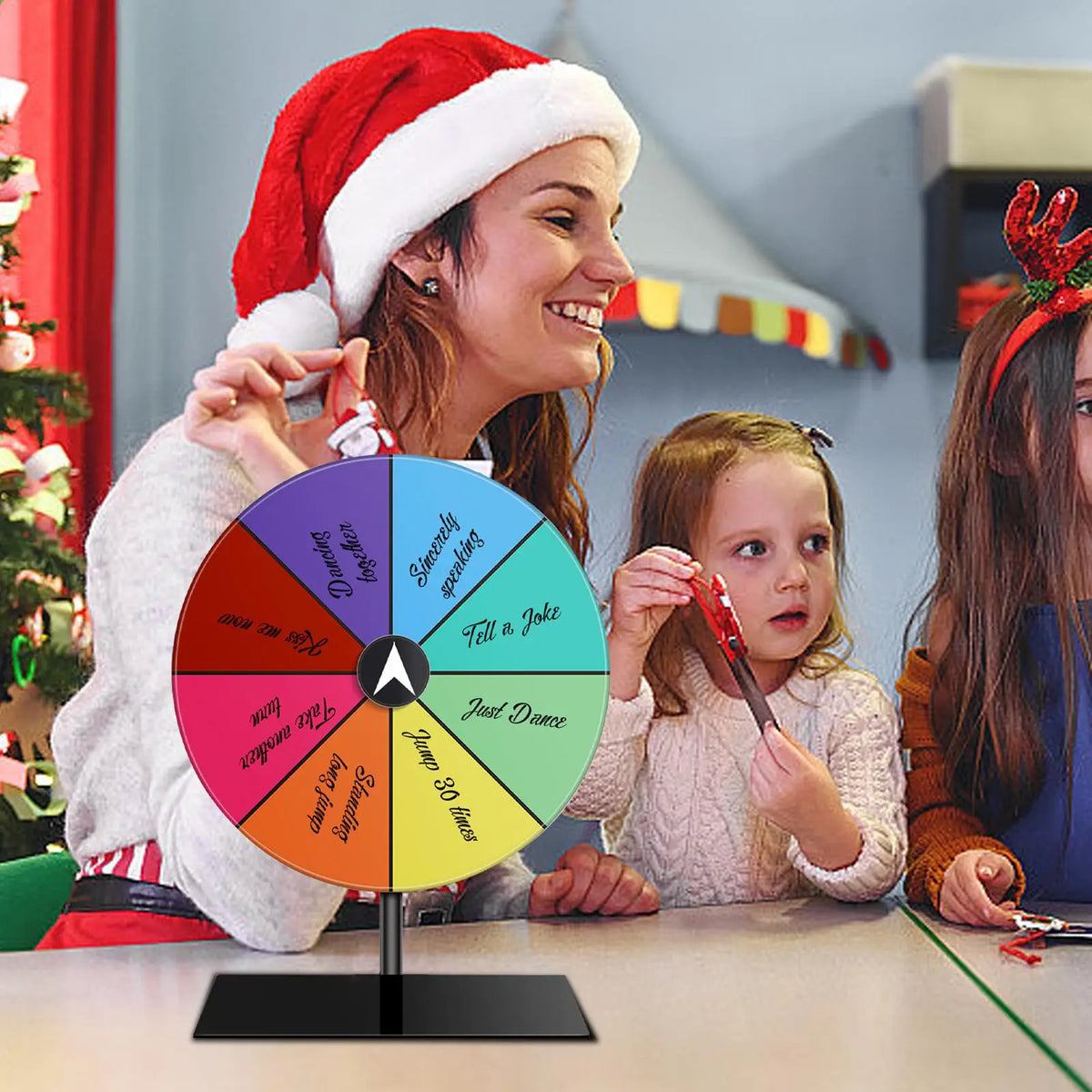 Erasable Acrylic Prize Wheel – Spin Game for Events & Parties Prize Spin Wheel Axl