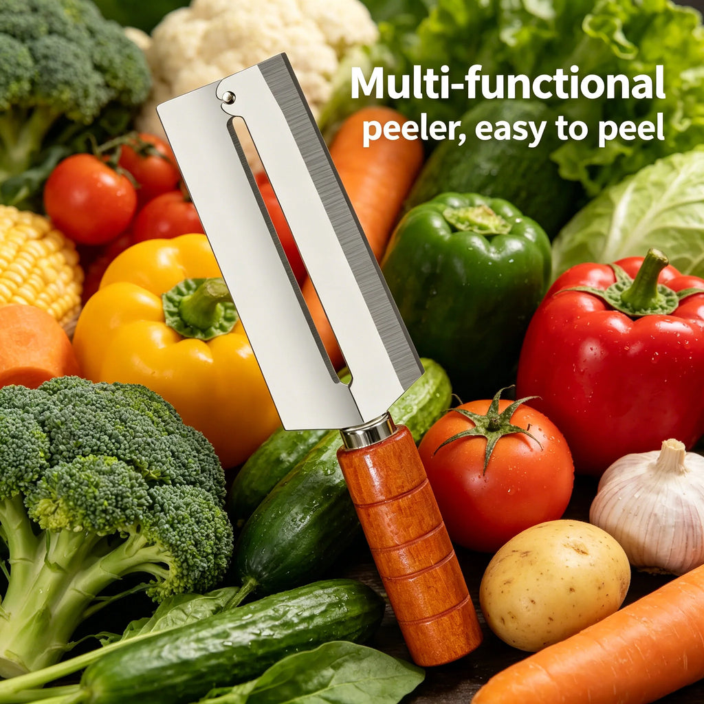5-Piece Stainless Steel Peeling Knife Set – Fruit & Veg Peeler Peeling Knife Set Axl