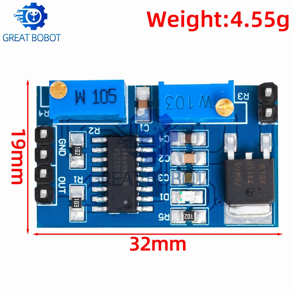 SG3525 PWM Controller Module DC 5V/12V 100Hz–100KHz DIY PWM Controller Module Axl