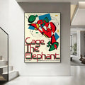 HD Art Wall Poster – Waterproof Sticky Home & Bar Decor Art Wall Poster Axl White14 50X70cmNoframe