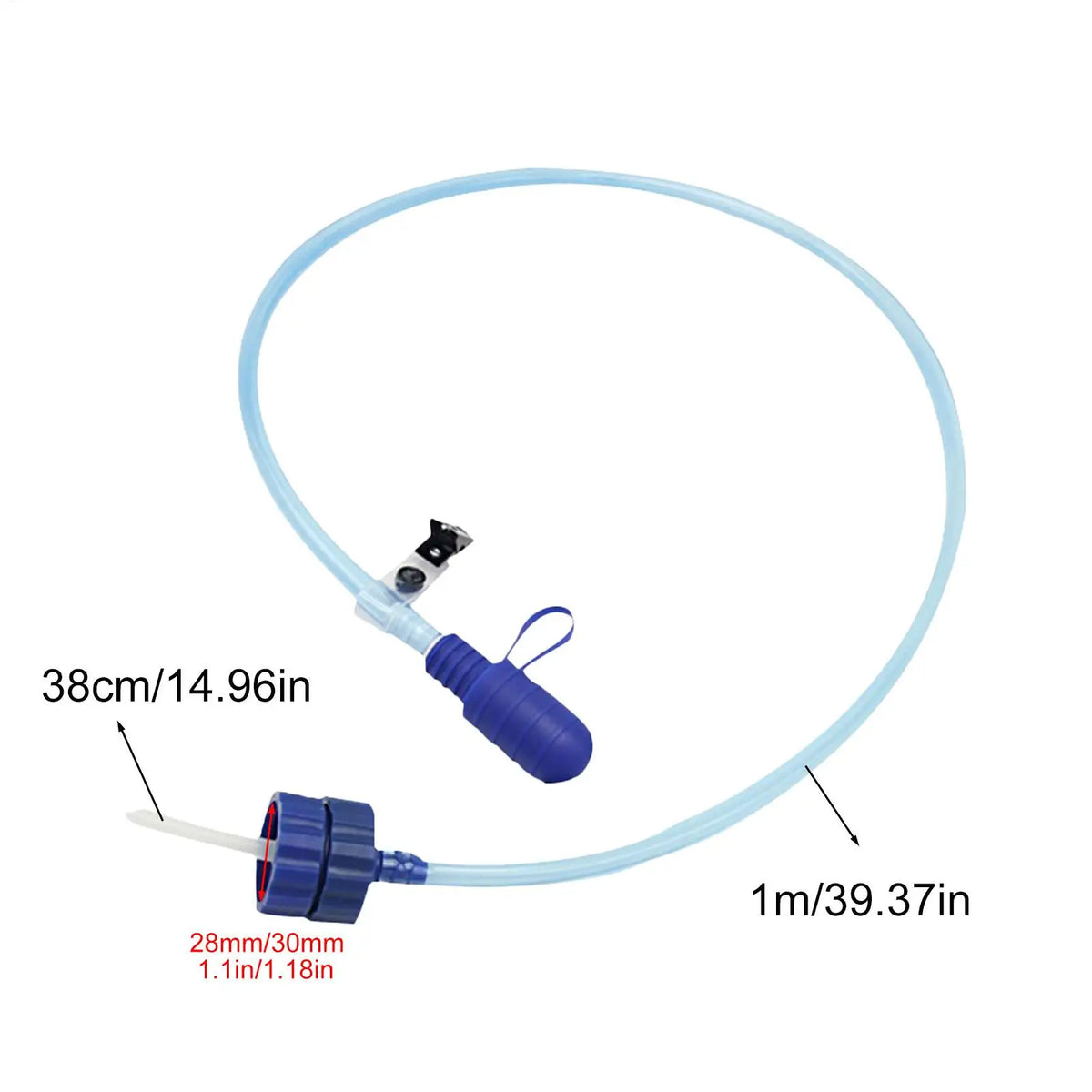 Backpack Hydration Drinking Tube Kit – Fits 28mm/30mm Bottles Hydration Tube Kit Axl
