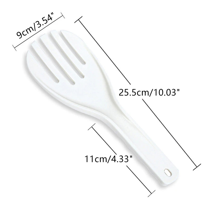 Large Non-Stick Plastic Rice Spoon – Kitchen Rice Paddle Kitchen Rice Paddle Axl
