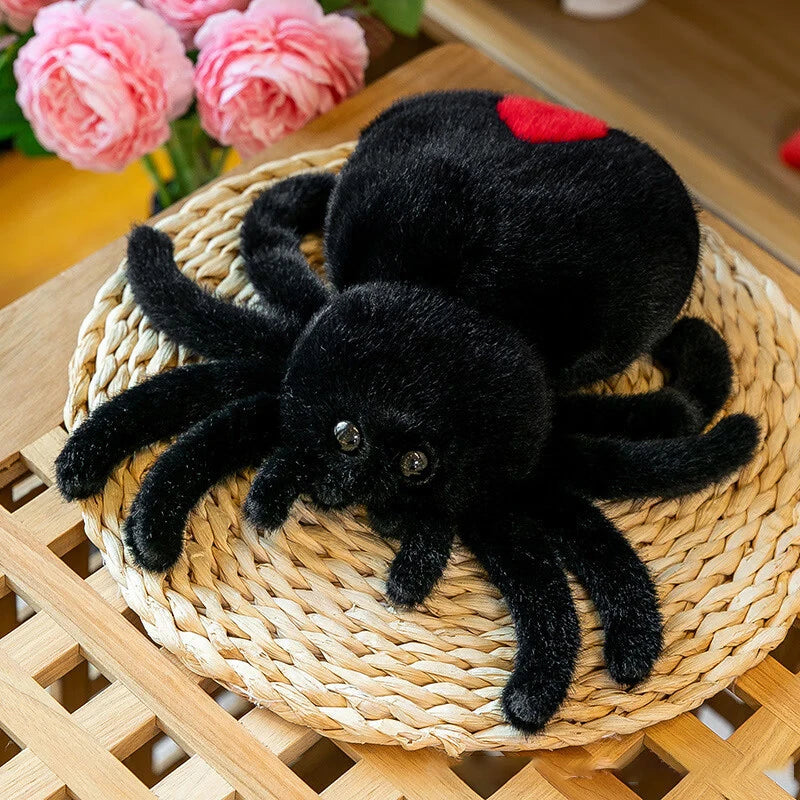 25cm Realistic Spider Plush Toy | Cute Halloween Stuffed Animal Plush Stuffed Toy Axl