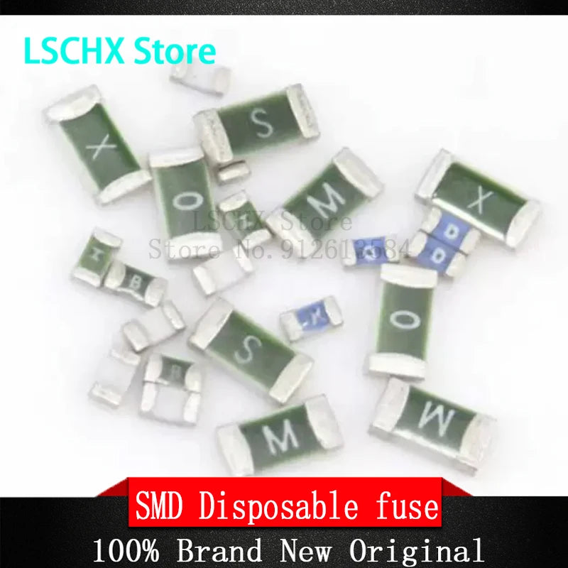 SMD Fuses 1206 & 0603 – 0.5A to 10A, 32V & 63V SMD Fuse Assortment Axl