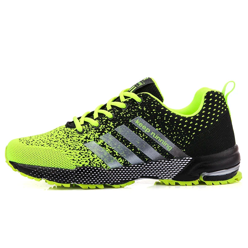 AZGB Men's Breathable Mesh Running Sneakers | Lightweight Running Sneakers Axl green 41