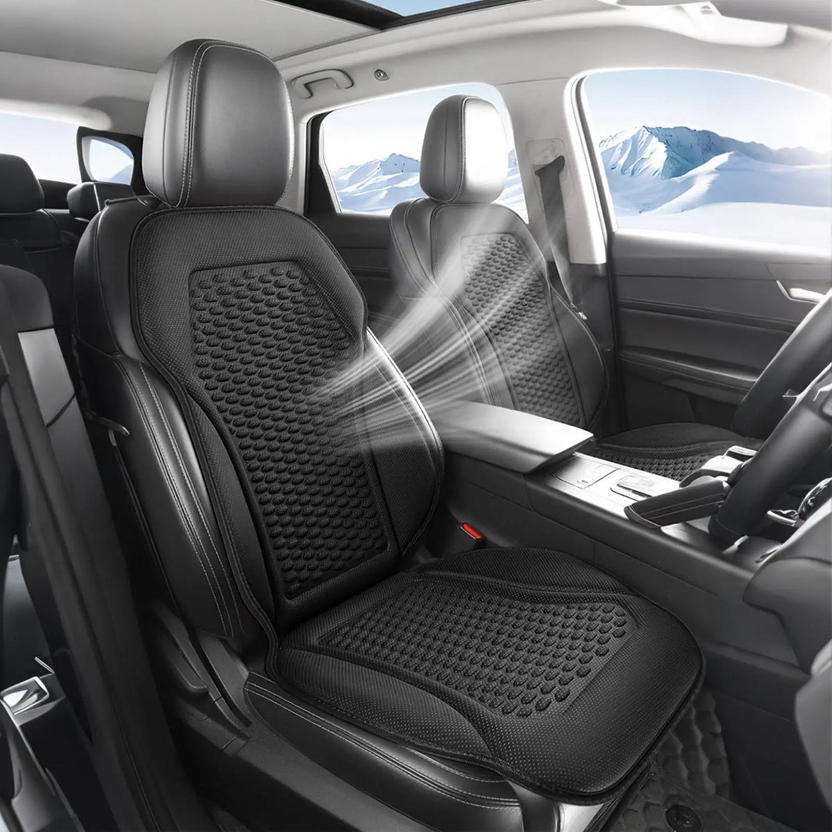 Cooling Car Seat Cushion – Breathable Mesh for Cars & Trucks Car Seat Cushion Axl