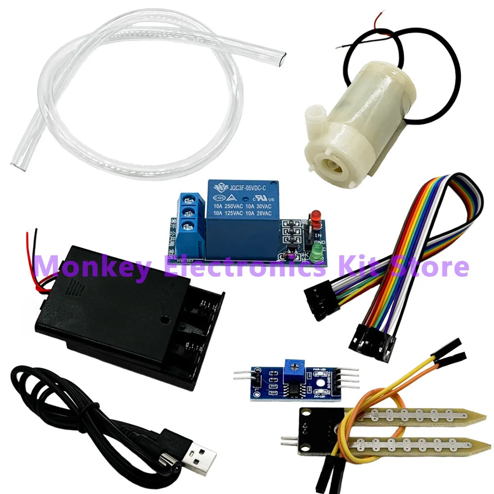Automatic Soil Moisture Irrigation DIY Kit for Arduino R3 DIY Irrigation Kit Axl Default Title