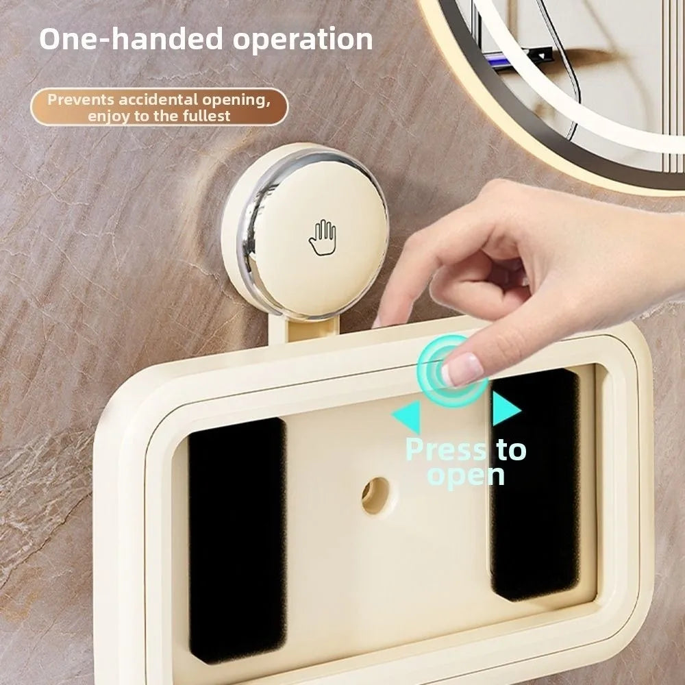Waterproof Shower Phone Holder – 360° Suction Cup Mount Shower Phone Mount Axl