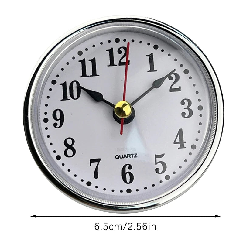 65mm Quartz Clock Insert – Roman & Arabic Numerals DIY Clock Insert Axl