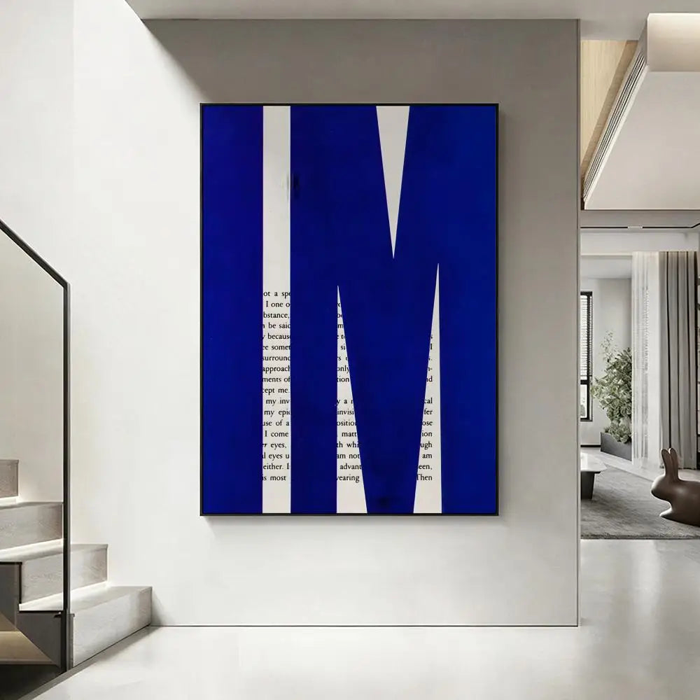 Yves Klein Art Poster – HD Modern Wall Decor | Home & Bar Wall Art Poster Axl White6 15X20cmNoframe