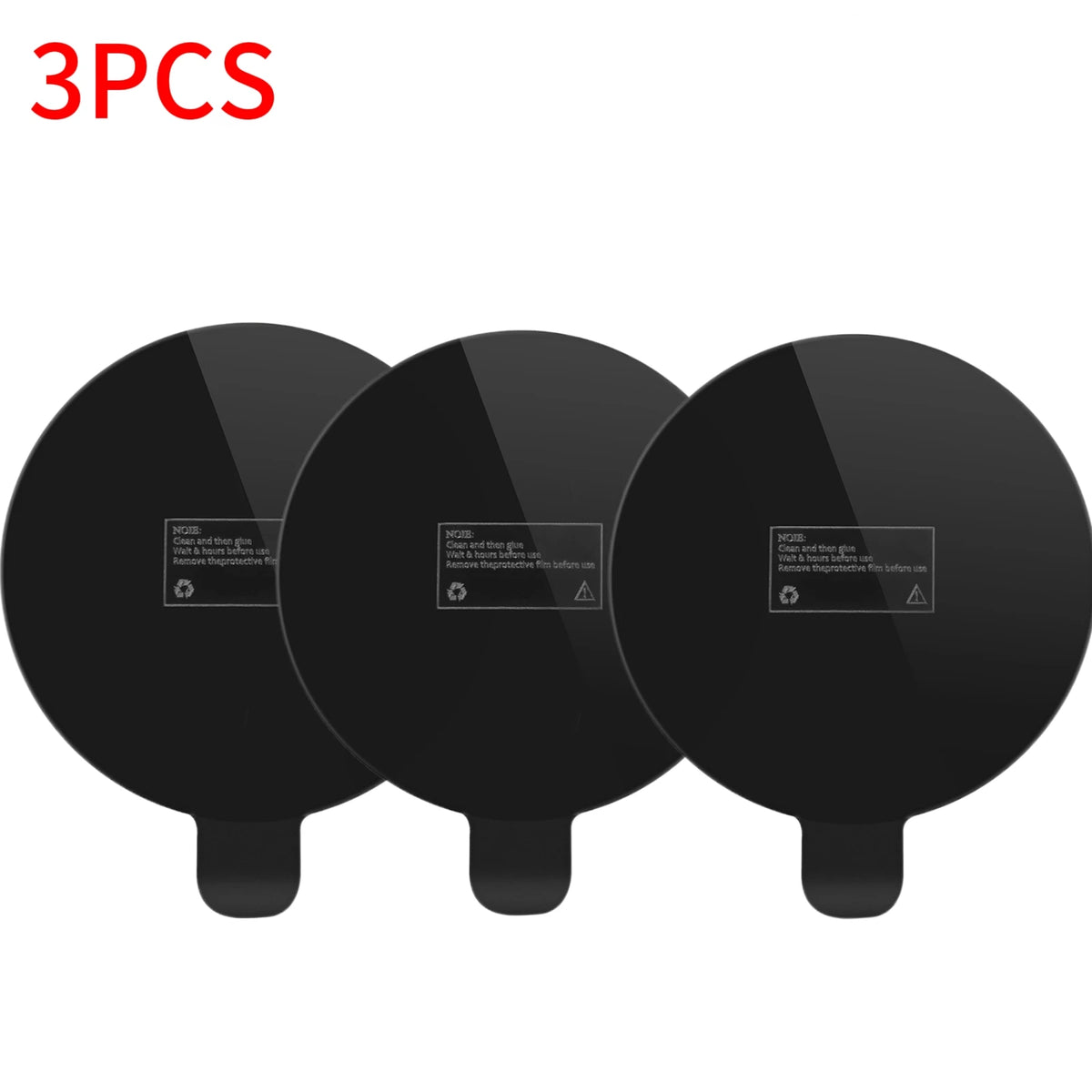 Universal Adhesive Dashboard Mounting Disk for Suction Cup Holder Car Mount Pad Axl 3PCS