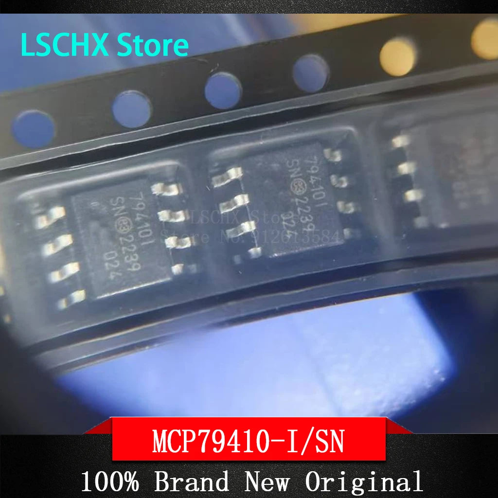 10pcs MCP79410 RTC IC Chip – I²C Real-Time Clock Multiple Packages RTC IC Chip Axl