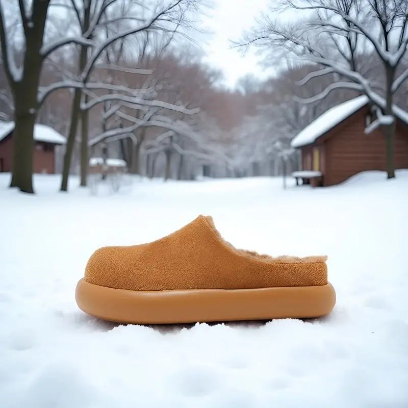 Unisex Suede Clogs – Cork Footbed Flat Mules & Arch Support Suede Clogs Axl