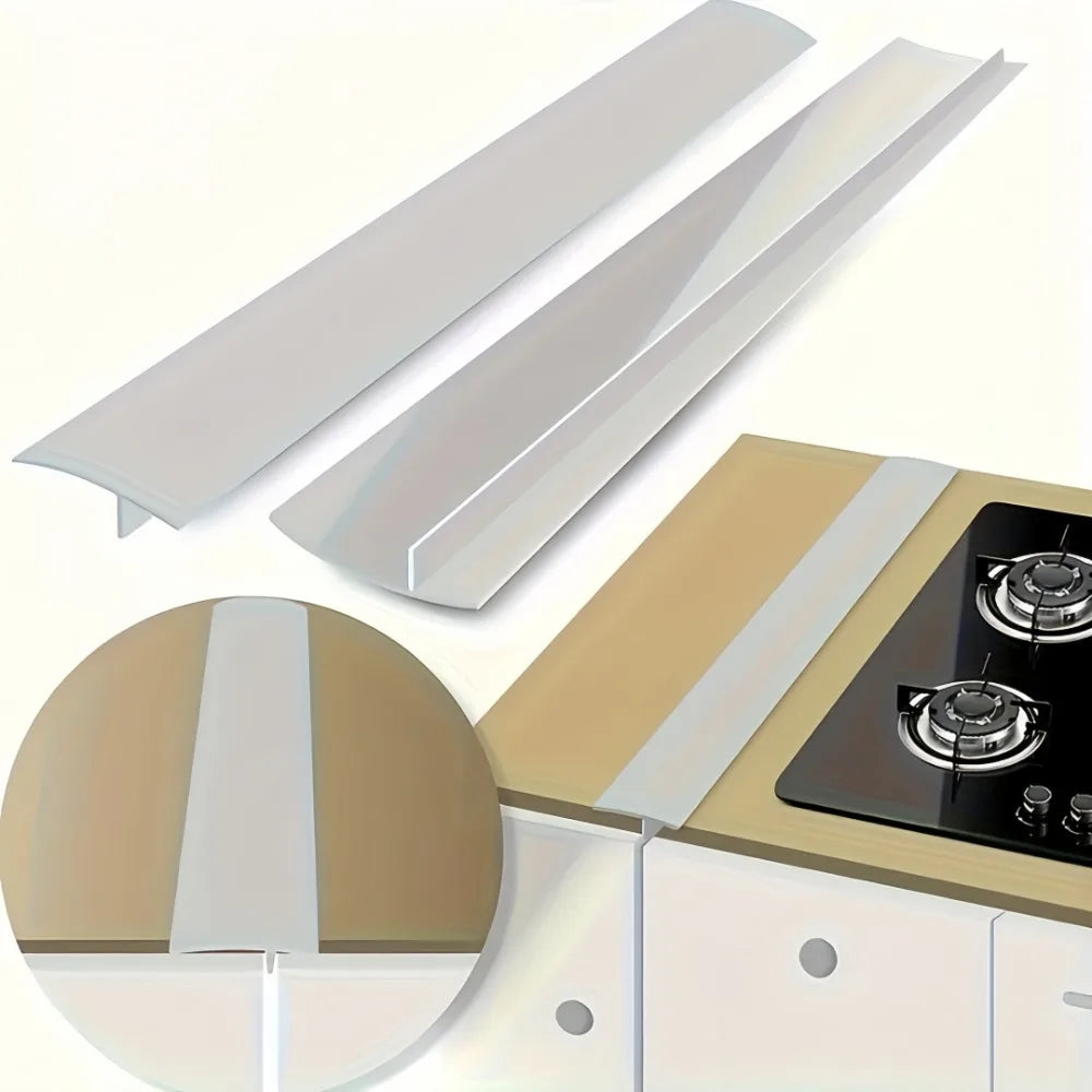 Silicone Stove Counter Gap Sealing Strip 63cm | T-Shape Cover Kitchen Gap Sealing Strip Axl
