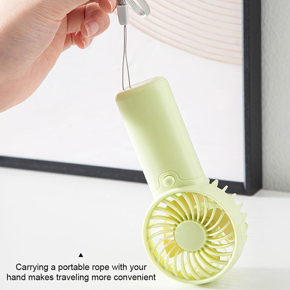 Cute Mini Portable Handheld Fan – Pocket Size, Low Noise Mini Handheld Fan Axl