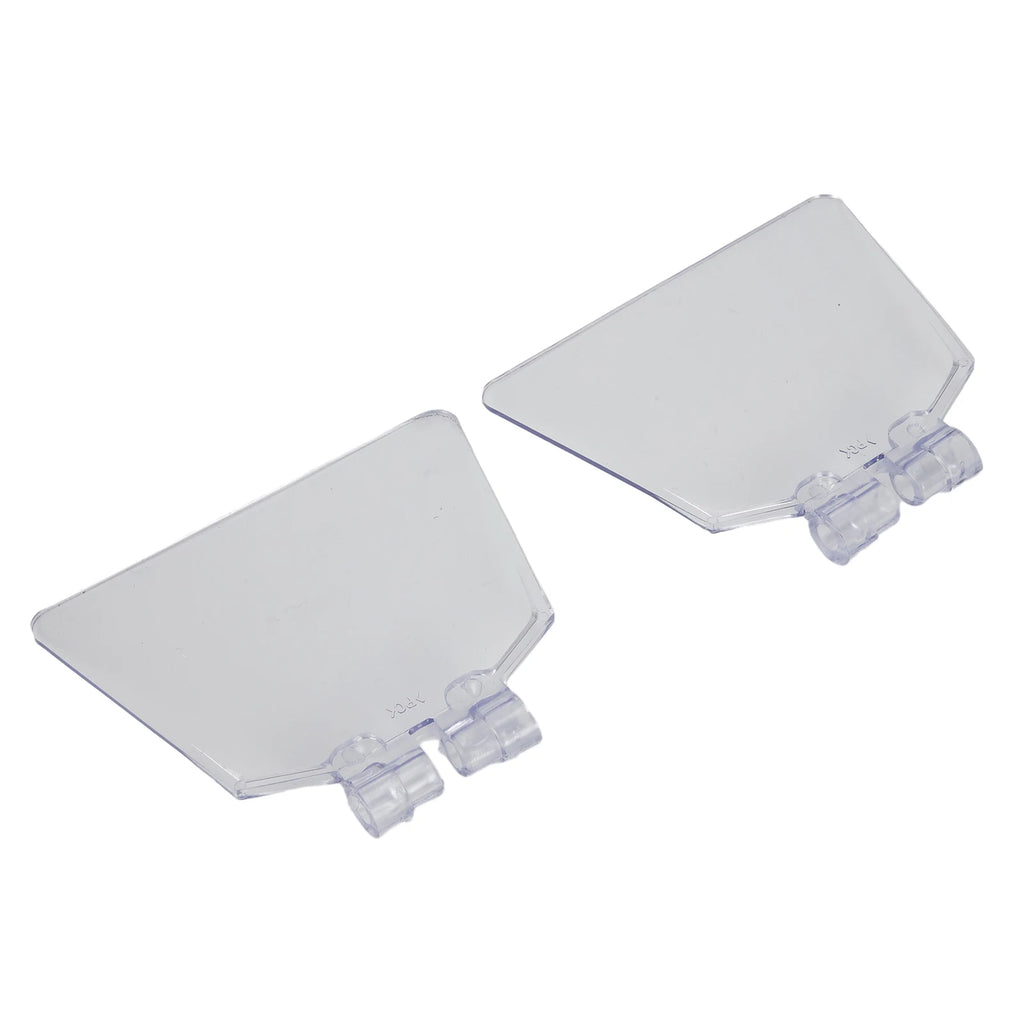 2-Pack Bench Grinder Eye Shield Guards – 125mm ABS Replacement Grinder Safety Shield Axl