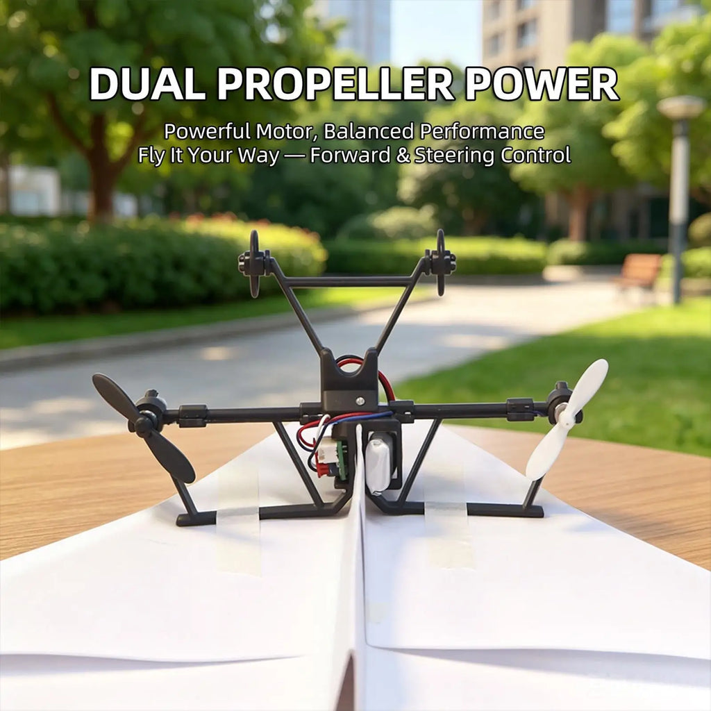 DIY RC Paper Airplane Kit – Electric Remote Control Plane RC Airplane Kit Axl